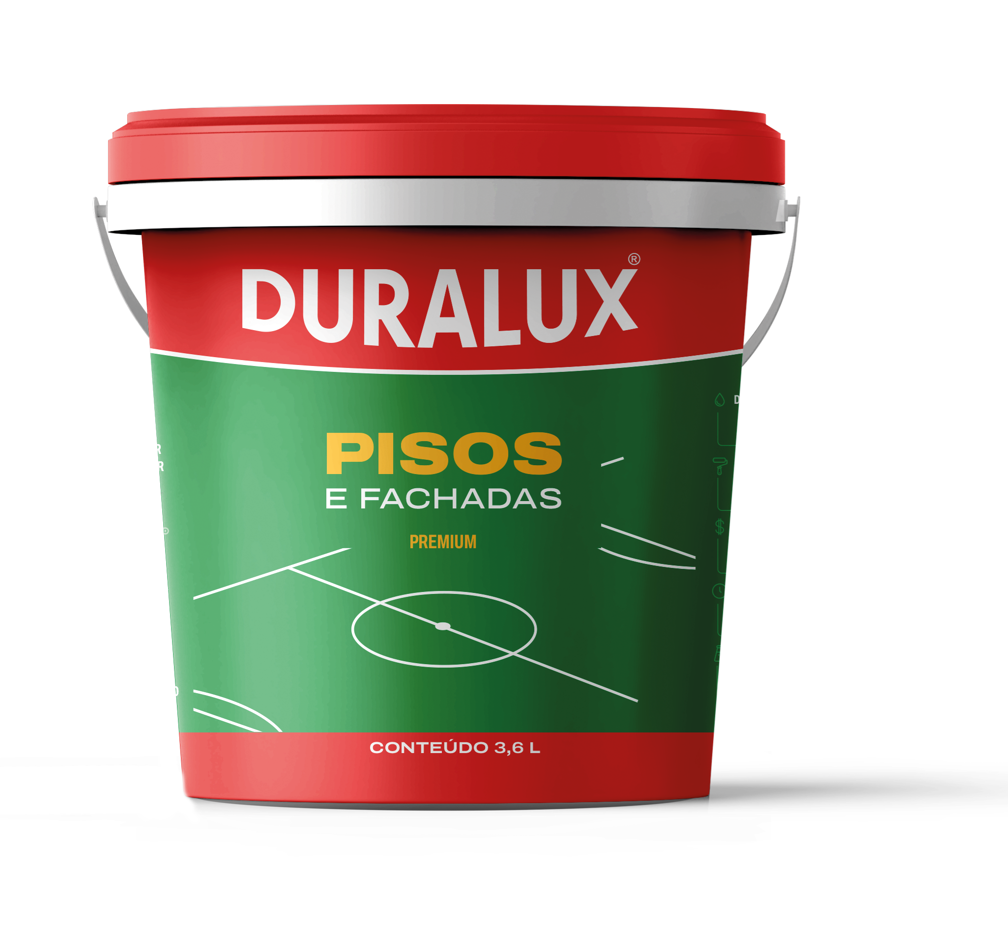 Tinta Acrílica Piso Duralux